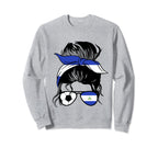 Nicaragua Mothers Day Soccer Mom Sweatshirt - Fun Novelty Design Men Women