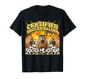Funny Certified Soccer Baller T-Shirt - Minimalist Print for Adults
