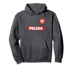 Poland Soccer Jersey Polish Polska Soccer Hoodie - Novelty Apparel Unisex