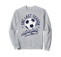 Soccer Senior Mom 2026 Distressed Sweatshirt - Graphic Print Unisex
