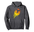 Soccer Player Sports Soccer Hoodie - Minimalist Print Men Women