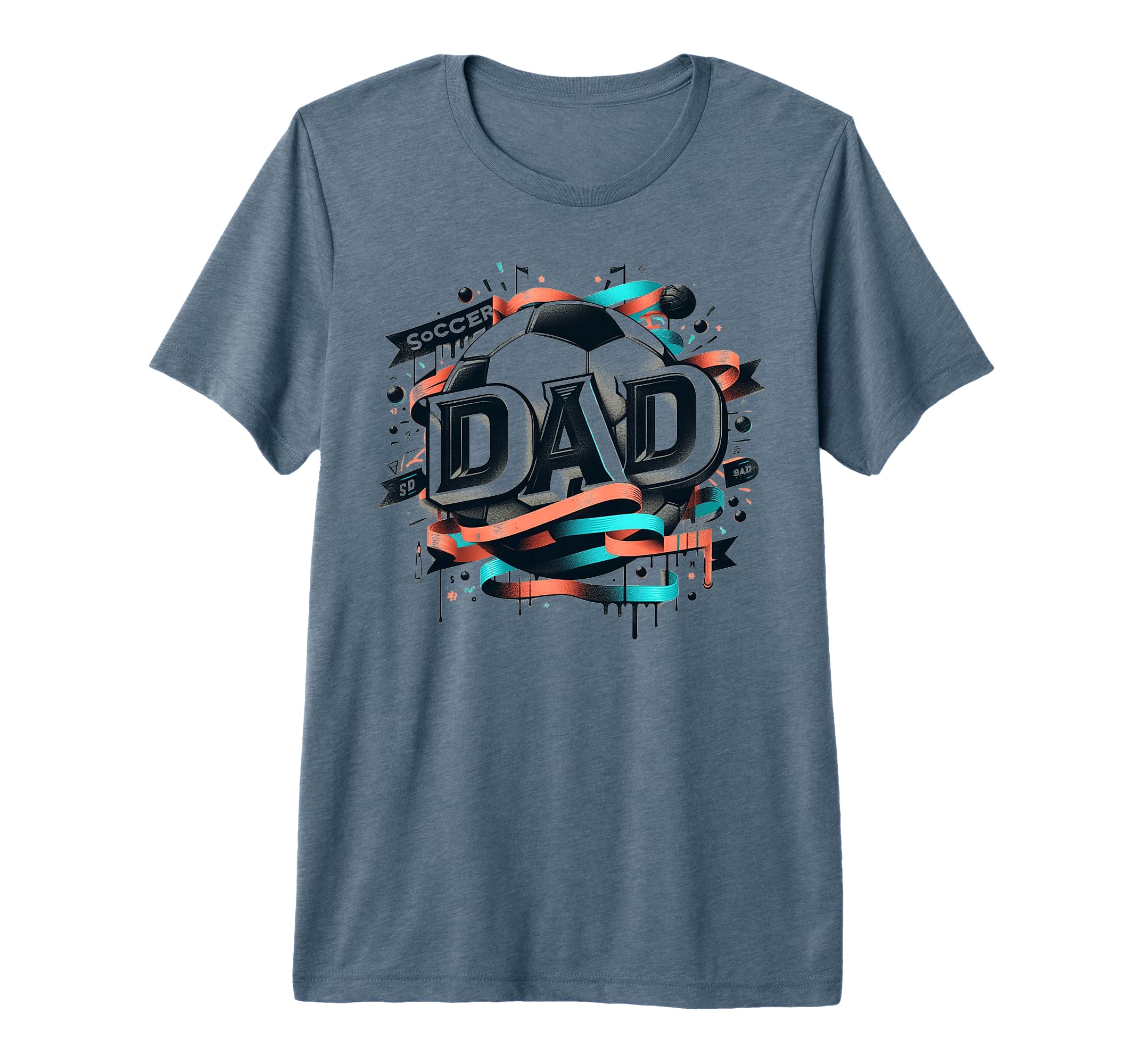 Soccer Dad Family Matching Dad T-Shirt - Custom Art Print Men Women