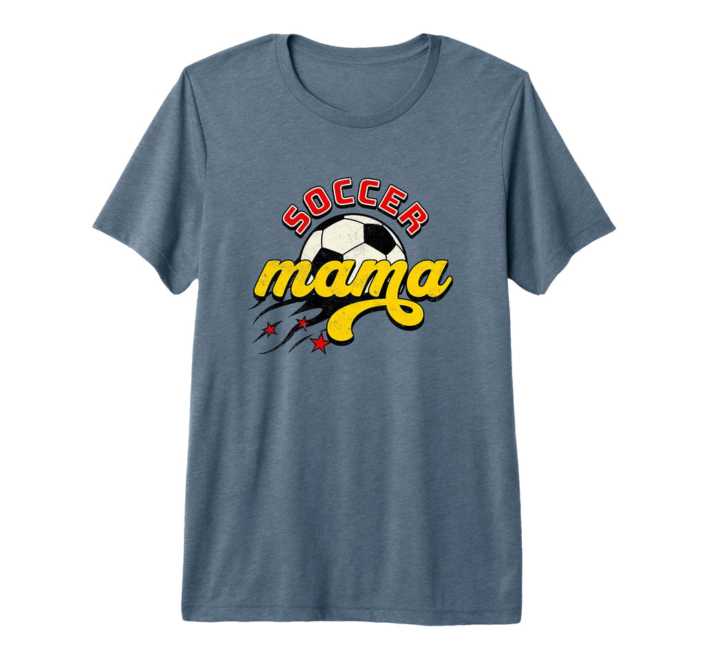 Soccer Mama Soccer Mom Casual Tri T-Shirt - Casual Everyday Wear Unisex