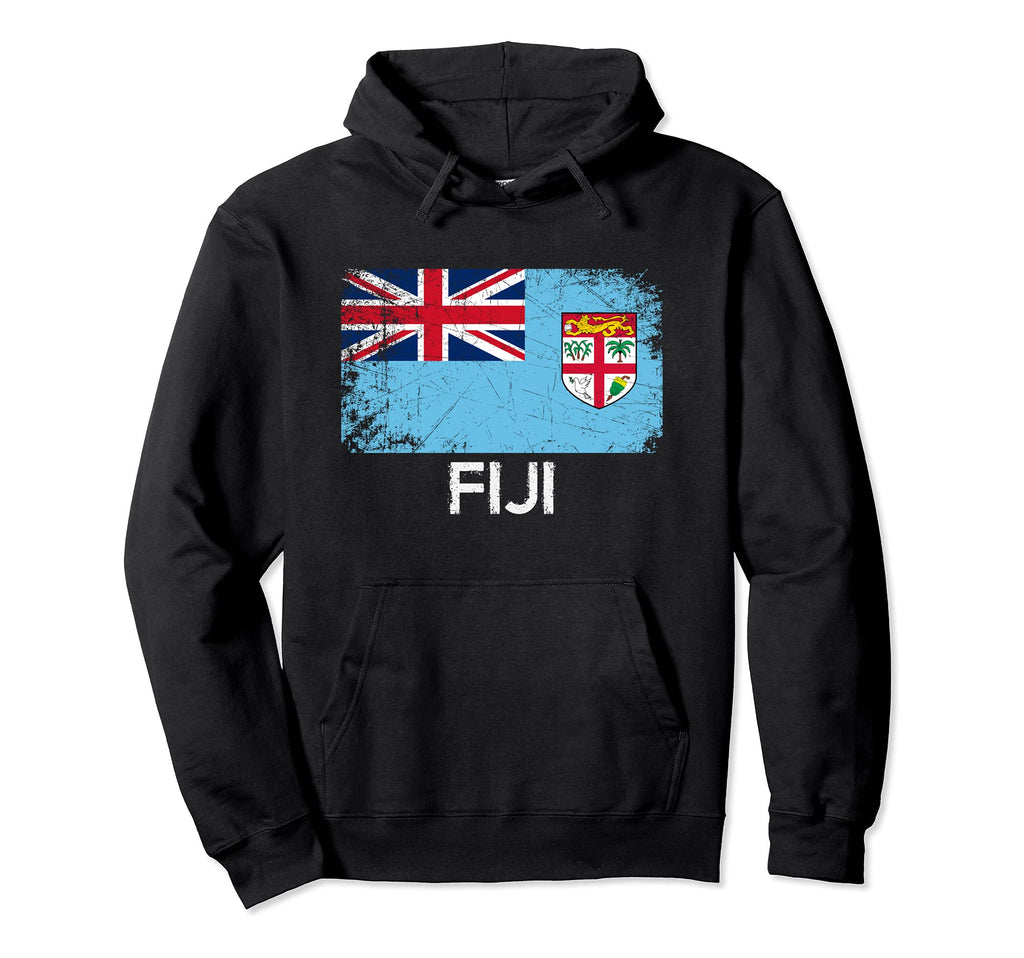 Fijian Flag Made Fiji Gift Hoodie - Custom Art Print Unisex
