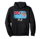 Fijian Flag Made Fiji Gift Hoodie - Custom Art Print Unisex