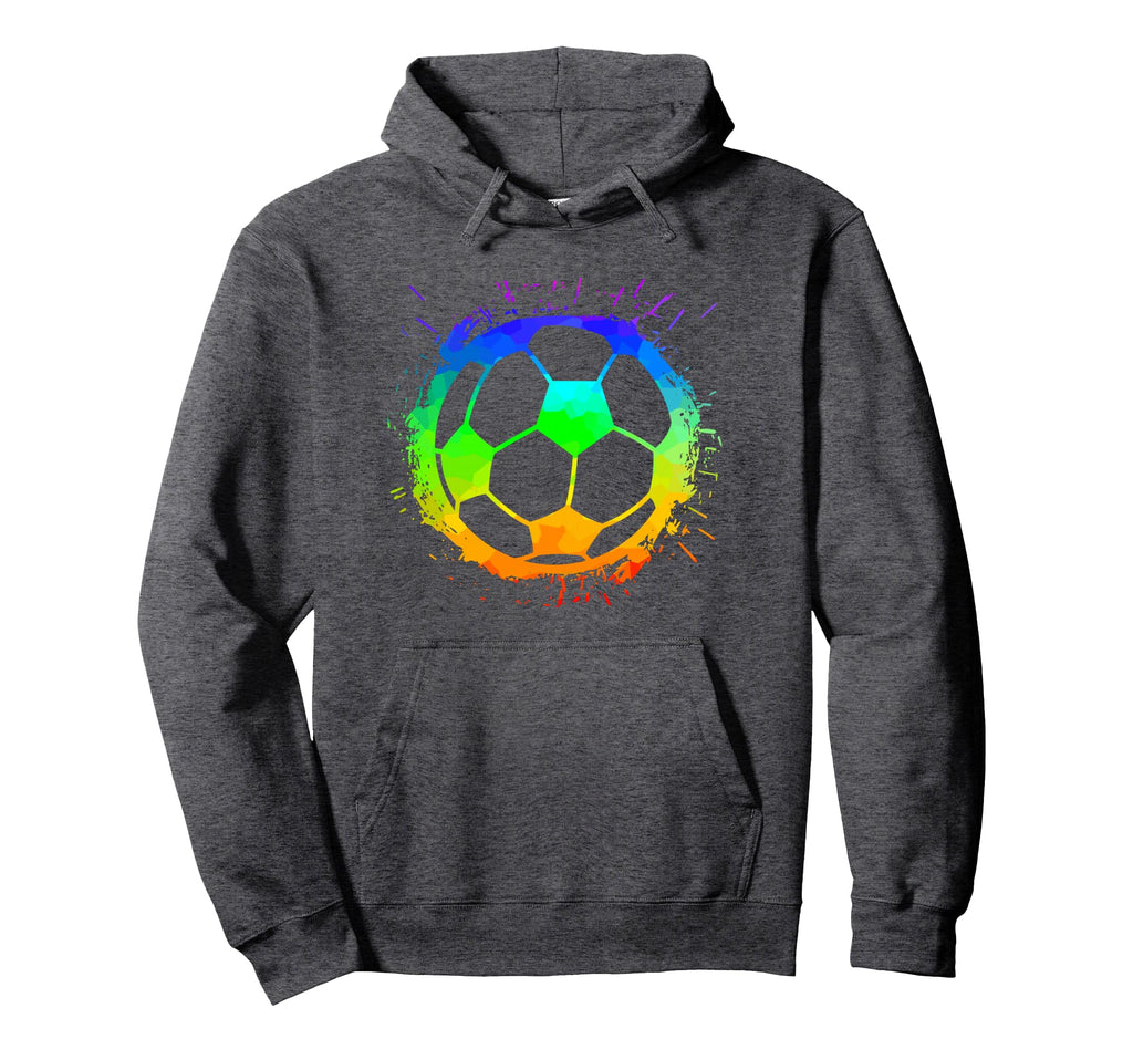 Soccer Player Ball Sports Hoodie - Fun Novelty Design Men Women