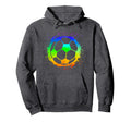 Soccer Player Ball Sports Hoodie - Fun Novelty Design Men Women