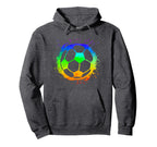 Soccer Player Ball Sports Hoodie - Fun Novelty Design Men Women