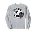 Soccer Gigi Grandma Heart Gigi Sweatshirt - Casual Everyday Wear Unisex