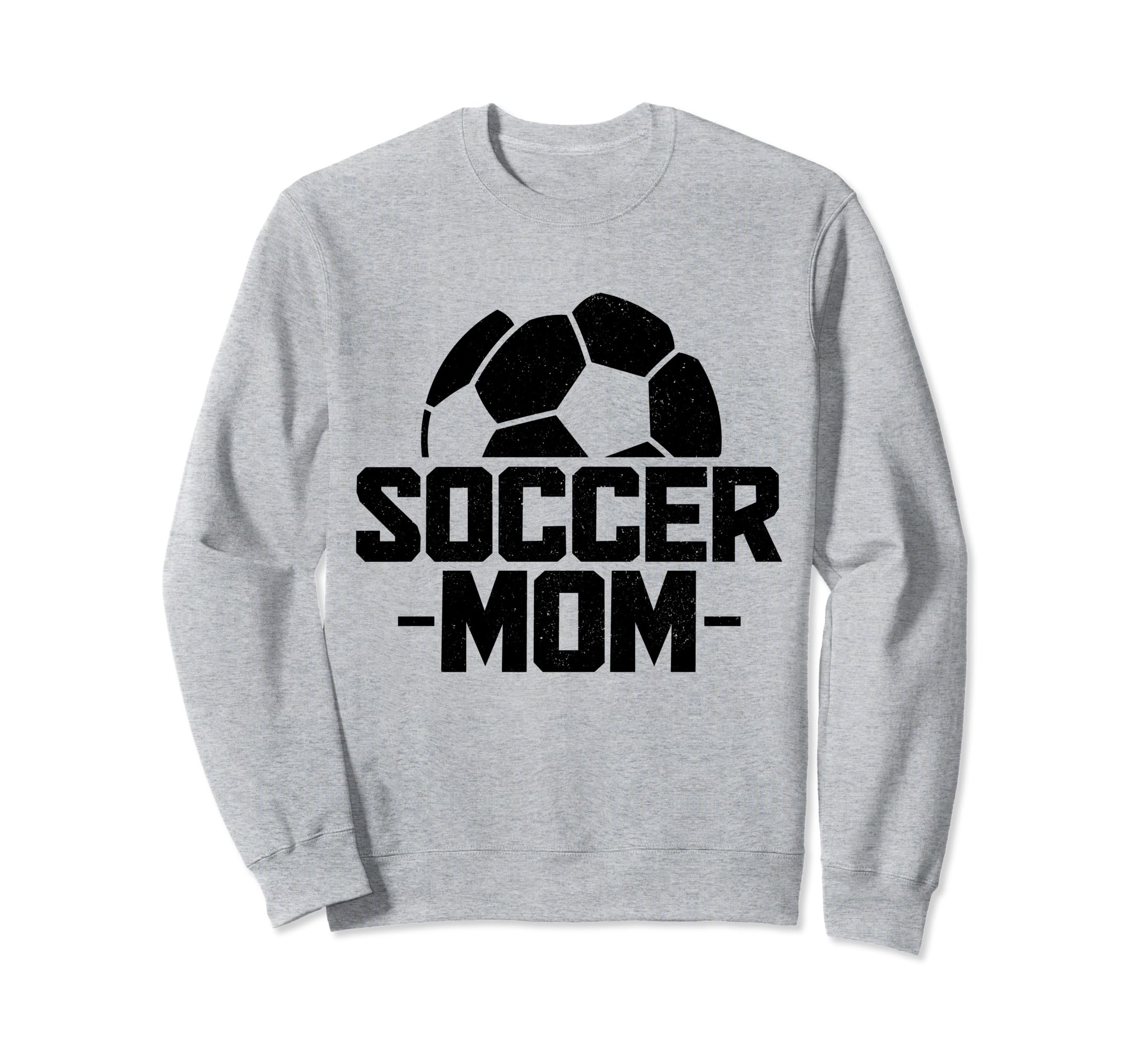 Soccer Mom Soccer Player Sweatshirt - Unique Graphic for Adults