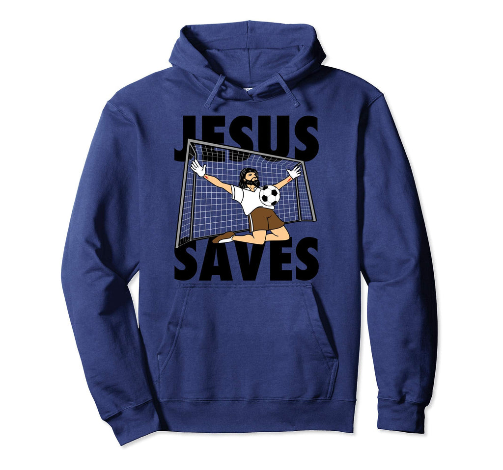 Jesus Saves Funny Faithful Believer Hoodie - Unique Graphic Men Women