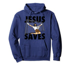 Jesus Saves Funny Faithful Believer Hoodie - Unique Graphic Men Women