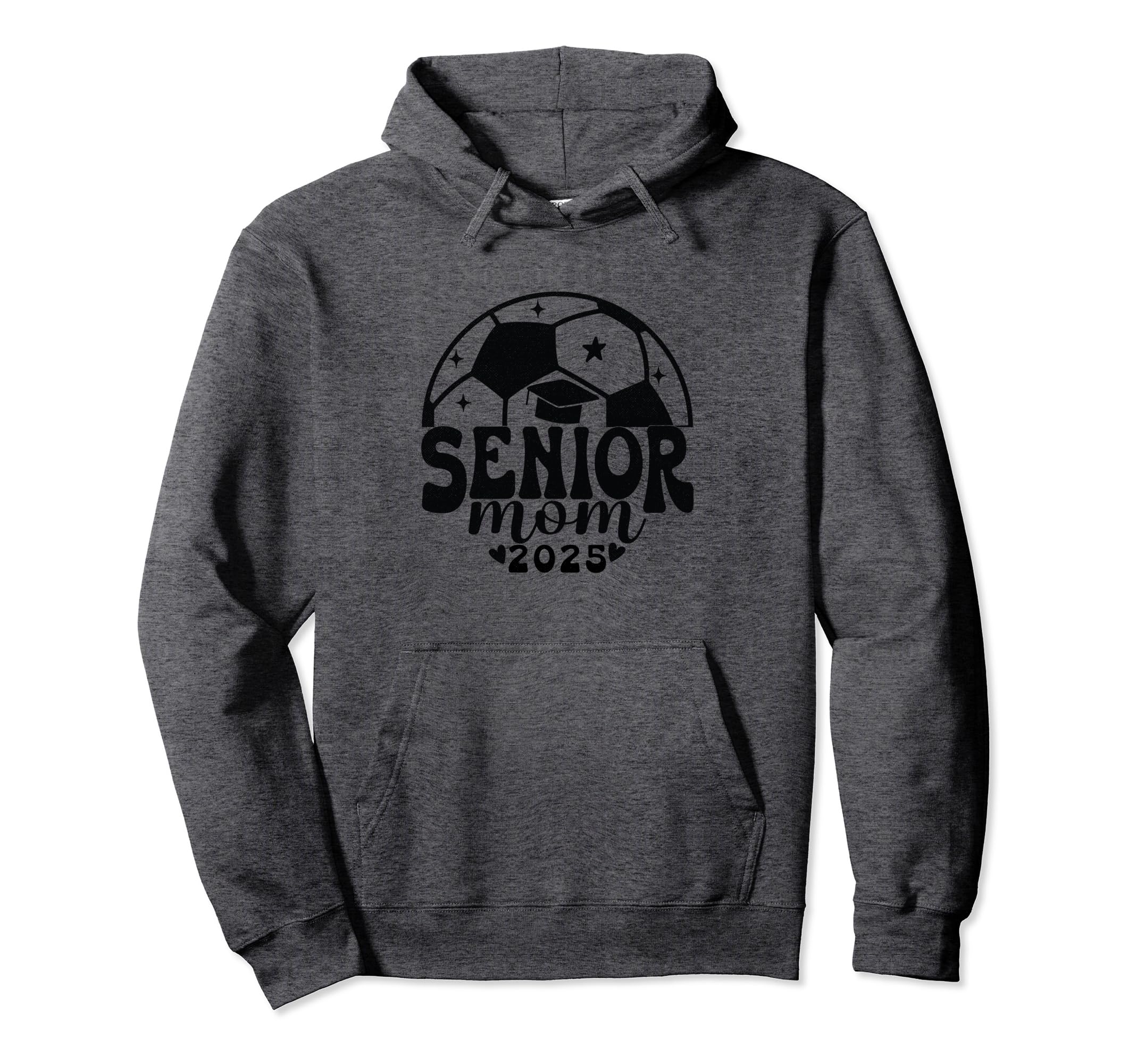 Soccer Senior Mom Class 2025 Hoodie - Casual Everyday Wear Unisex
