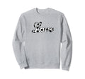 Love Soccer Ball Heart Soccer Mom Sweatshirt - Graphic Print for Adults
