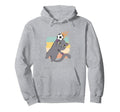 Kawaii Football Soccer Player Funny Hoodie - Graphic Print Unisex
