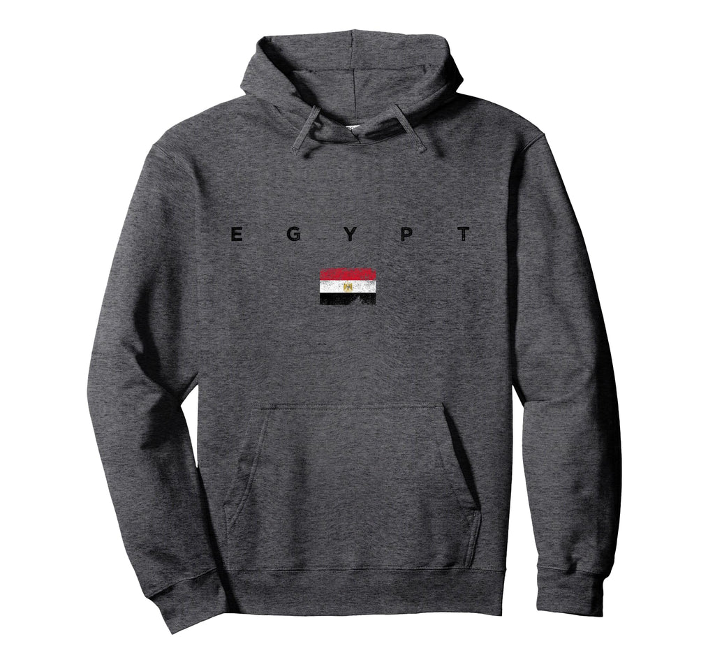 Egypt Flag Pride Soccer Football Fans Hoodie - Aesthetic Graphic Men Women