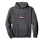 Egypt Flag Pride Soccer Football Fans Hoodie - Aesthetic Graphic Men Women