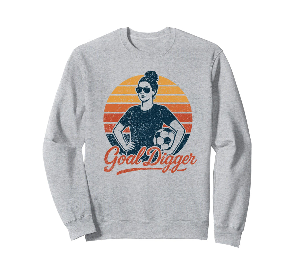 Soccer Mom Novelty Tees Tops Outfit T-Shirt - Unique Graphic Unisex