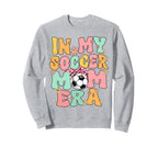 My Soccer Mom Era Groovy Soccer Mom Sweatshirt - Custom Art Print Unisex
