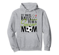 It Takes Balls To Be Soccer Mom Hoodie - Fun Novelty Design for Adults