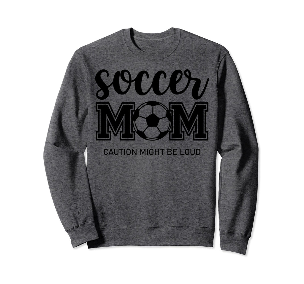 Soccer Mom Mom Life Mom Sweatshirt - Aesthetic Graphic Unisex