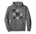 Soccer Coquette Bow Funny Soccer Bow Hoodie - Custom Art Print Unisex