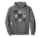 Soccer Coquette Bow Funny Soccer Bow Hoodie - Custom Art Print Unisex