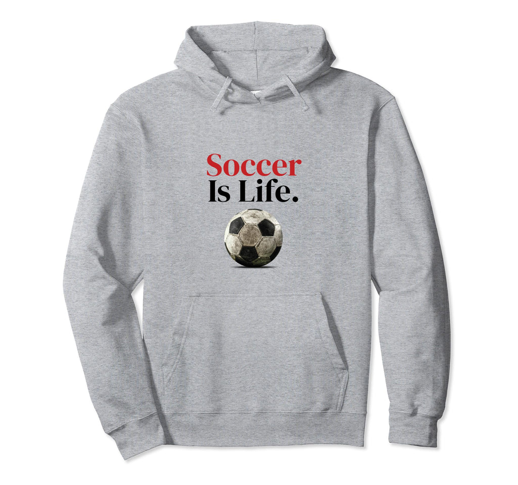 Soccer Is Life Soccer Fans Related Hoodie - Custom Art Print for Adults