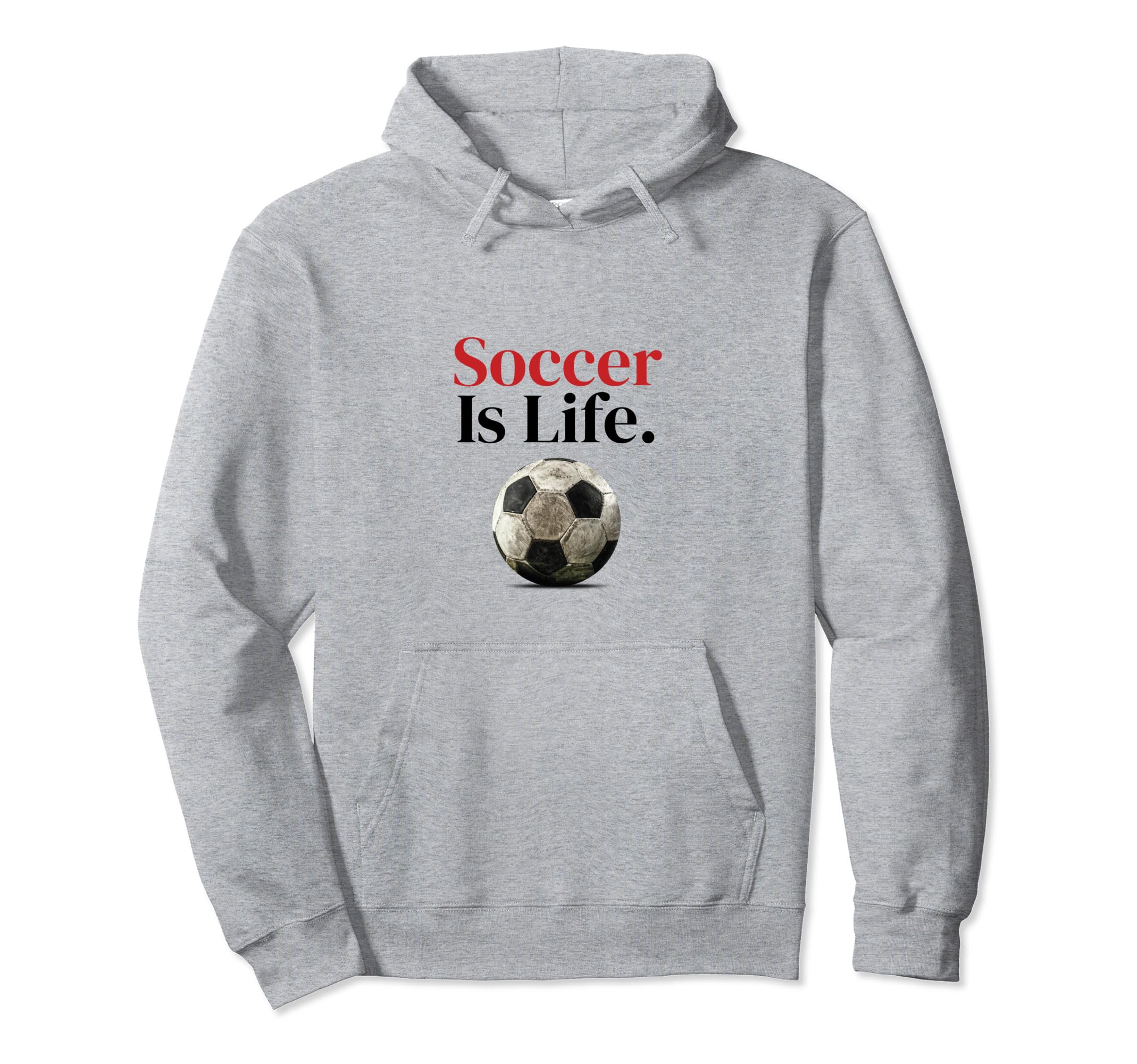 Soccer Is Life Soccer Fans Related Hoodie - Custom Art Print for Adults