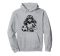 Funny Manga Comic Soccer Football Hoodie - Casual Everyday Wear for Adults