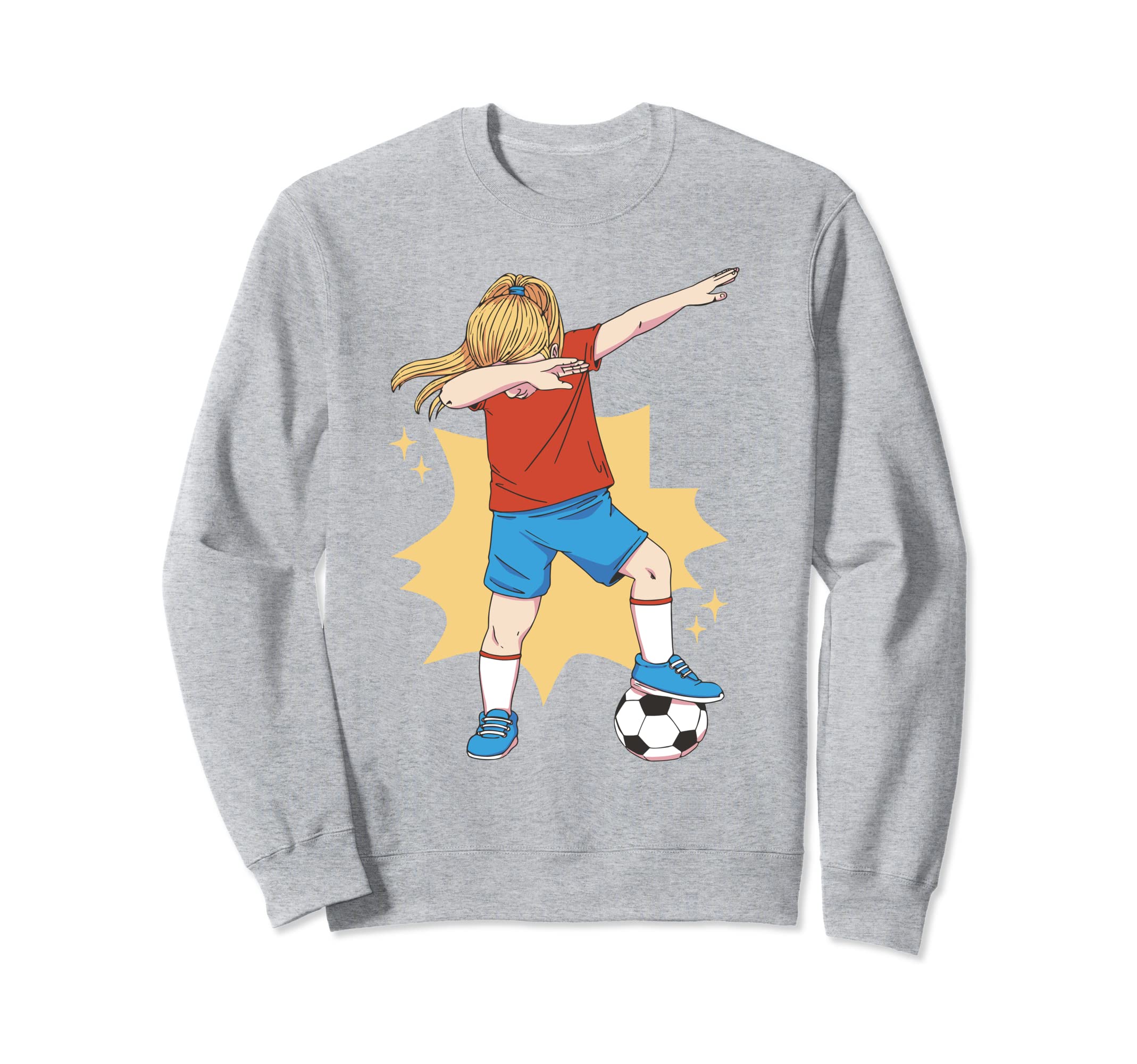 Dabbing Soccer Sweatshirt - Streetwear Style Men Women