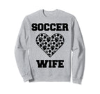 Soccer Wife Family Matching Sport Sweatshirt - Aesthetic Graphic Men Women