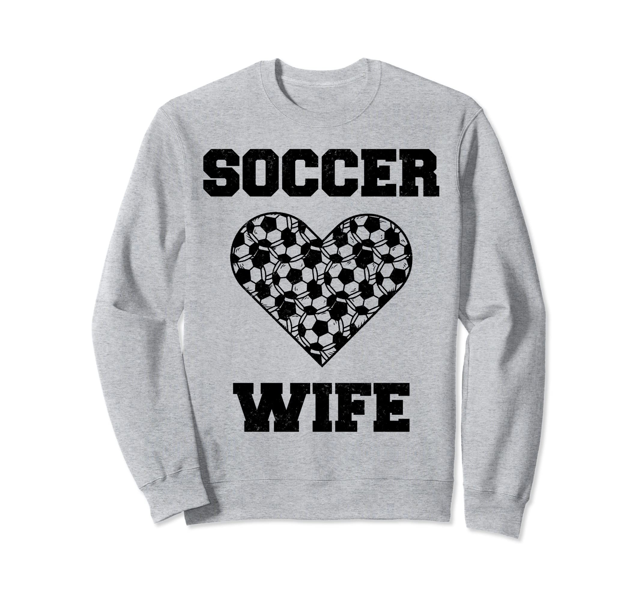 Soccer Wife Family Matching Sport Sweatshirt - Aesthetic Graphic Men Women