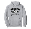 Soccer Grandma Leopard Hearts Hoodie - Casual Everyday Wear for Adults
