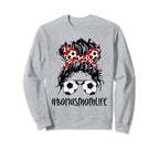Bonus Mom Life Soccer Bonus Mom Sweatshirt - Custom Art Print Unisex
