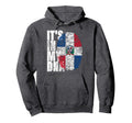 Its My Dna Dominican Gifts Proud Hoodie - Trendy Graphic Men Women