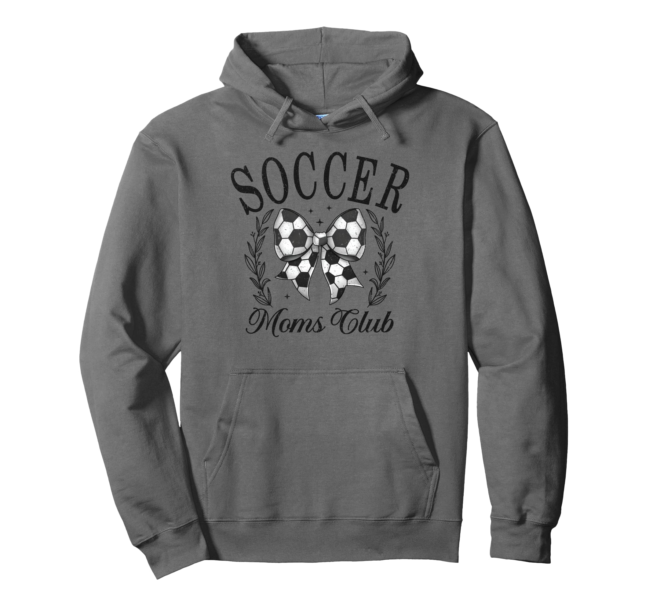 Soccer Moms Club Hoodie - Fun Novelty Design for Adults