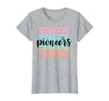 Pioneers Team Mascot School Spirit Game T-Shirt - Custom Art Print Unisex