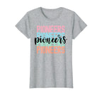 Pioneers Team Mascot School Spirit Game T-Shirt - Custom Art Print Unisex