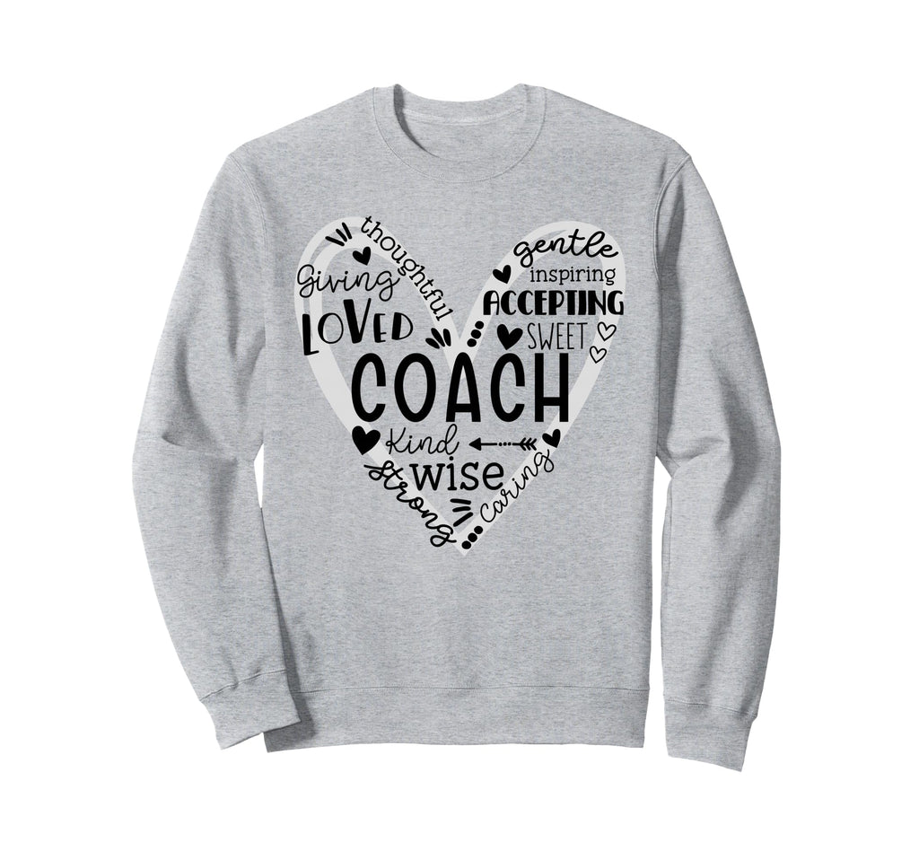 Coach Definition Coach Funny Coach Sweatshirt - Minimalist Print Unisex