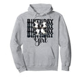 Birthday Soccer Coquette Bow Hoodie - Novelty Apparel Unisex