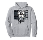 Birthday Soccer Coquette Bow Hoodie - Novelty Apparel Unisex