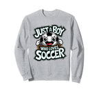 Soccer Players Soccer Soccer Sport Sweatshirt - Novelty Apparel Unisex