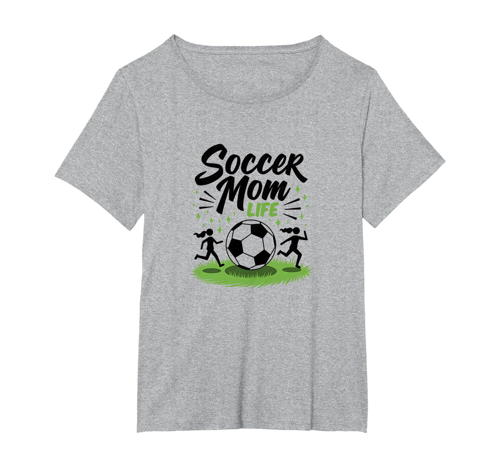 Soccer Mom Life Proud Parent Team Spirit Sweatshirt - Graphic Print Unisex