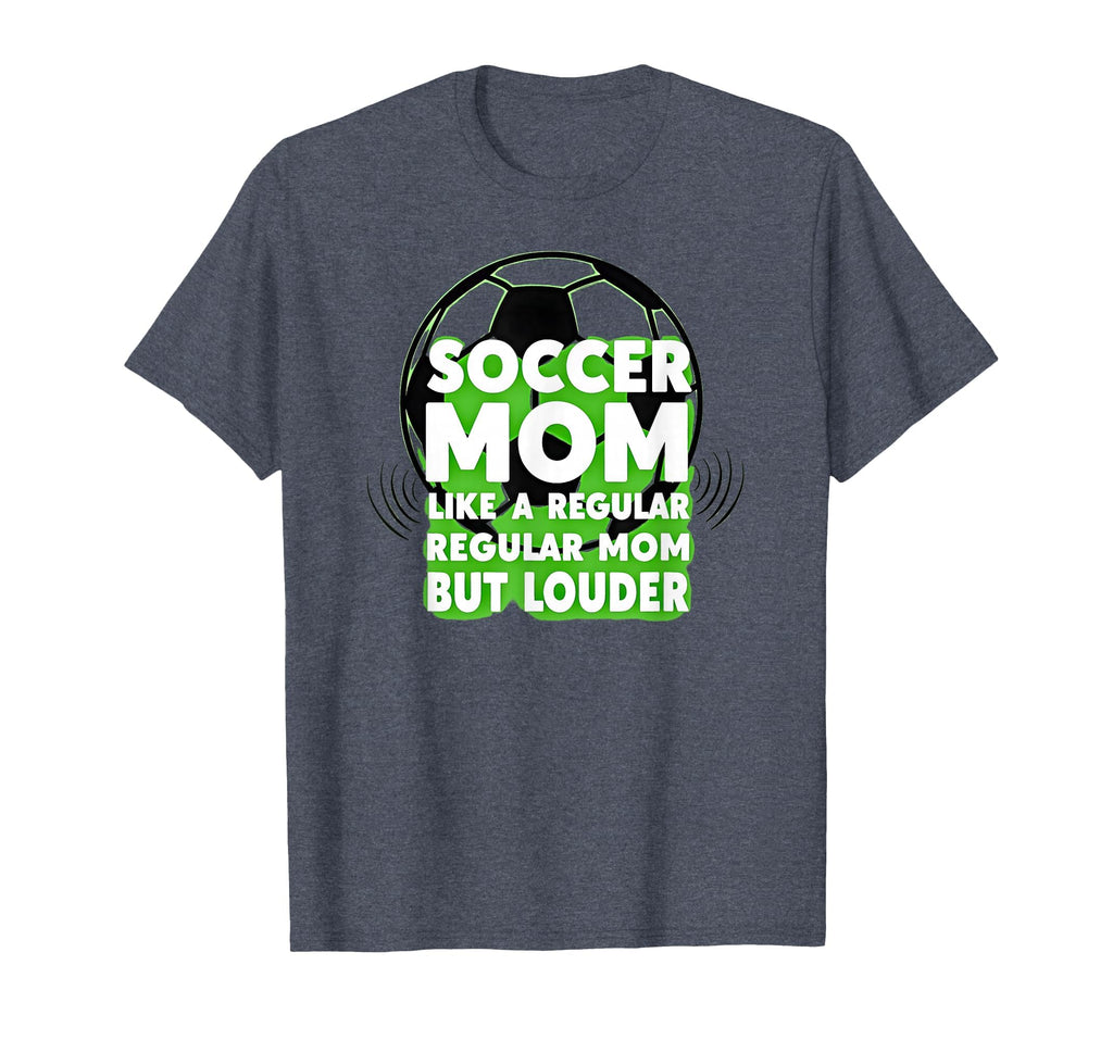 Soccer Mom Like Regular Mom But Sweatshirt - Minimalist Print Unisex