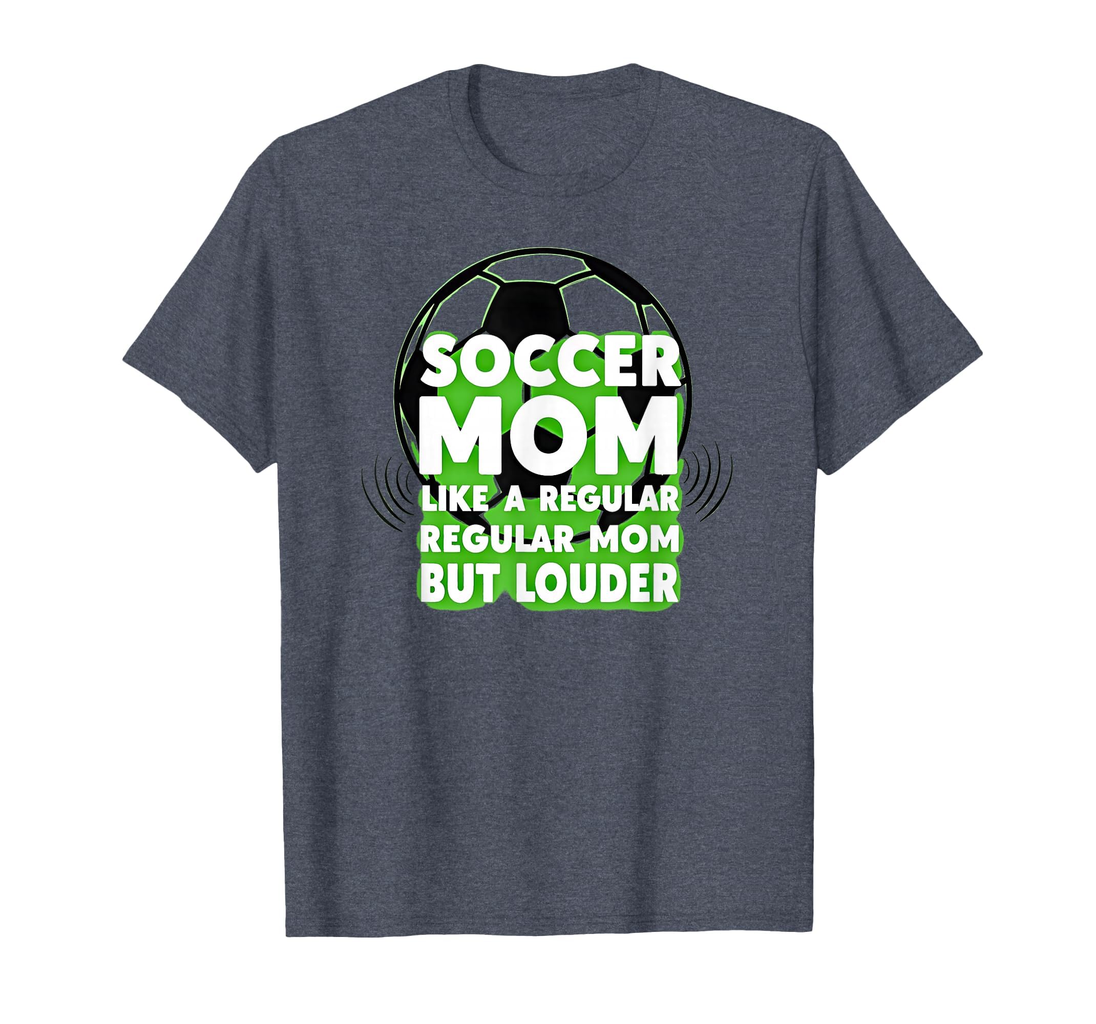 Soccer Mom Like Regular Mom But Sweatshirt - Minimalist Print Unisex