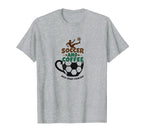Soccer Mom Soccer And Coffee Kick Start Sweatshirt - Trendy Graphic Unisex
