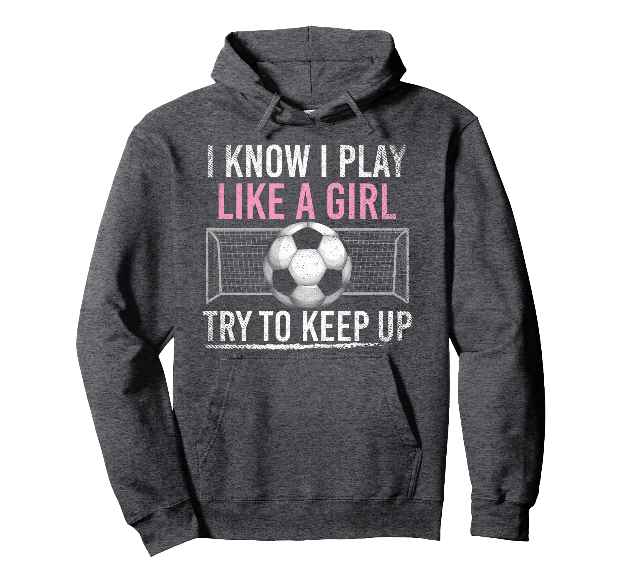 I Know I Play Like Try To Keep Up Funny Hoodie - Trendy Graphic for Adults