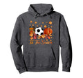 Tis Season Soccer Pumpkin Autumn Fall Hoodie - Minimalist Print Men Women