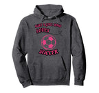 Just Who Loves Soccer Soccer Hoodie - Novelty Apparel Unisex
